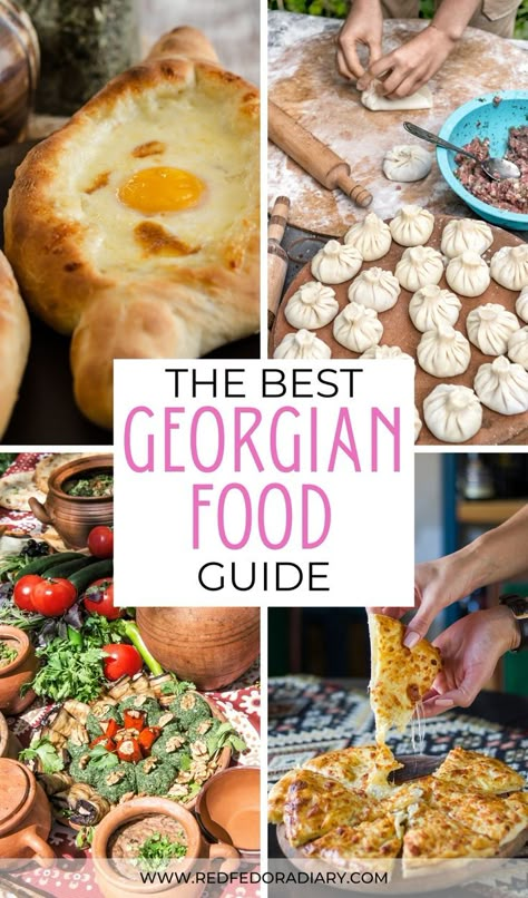 Georgia Food, Famous Dishes, Georgian Cuisine, Georgian Food, Drinks To Try, Travel Foodie, Food To Eat, Cheese Pie, Georgia Travel