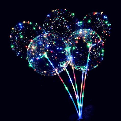 String Balloons, Inflatable Party Decorations, Balloon Toys, Balloon Wedding, Led Balloons, Balloon Lights, Birthday Decorations Kids, Christmas String Lights, Wedding Balloons