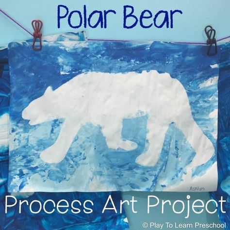 Snow Preschool, Asd Resources, Polar Bears Activities, Preschool January, Nurture Group, Polar Bear Paint, Urs Polar, Polar Bear Craft, Polar Bear Art