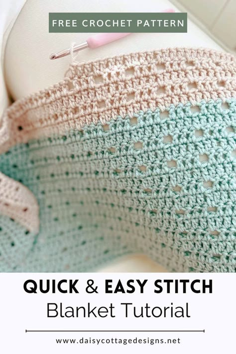 Are you looking for a fun and creative DIY project? Look no further. We have a fantastically simple, colorful crochet blanket pattern that's perfect for the beginner and the expert alike. With easy-to-follow instructions, you'll be surprised how fast you can create a gorgeous masterpiece. Plus, it's a perfect gift idea for Christmas or any special occasion. Dive in and start creating your colorful world today. Picket Fence Crochet Pattern, Simple Crochet Blanket Free, Free Easy Crochet Afghan Patterns For Beginners, One Skein Crochet Blanket, Simple Crochet Blanket Stitches, Beginner Crochet Blanket Pattern Free, Crochet Patterns For Beginners Blanket, Single Crochet Projects, Easy Crochet Blanket Patterns Free