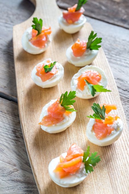 Cream Cheese Deviled Eggs, Sushi Display, Smoked Salmon Appetizer, Salmon Appetizer, Roasted Figs, Salmon Cream Cheese, Goat Cheese Tart, Roasted Red Pepper Hummus, Ina Garten Recipes