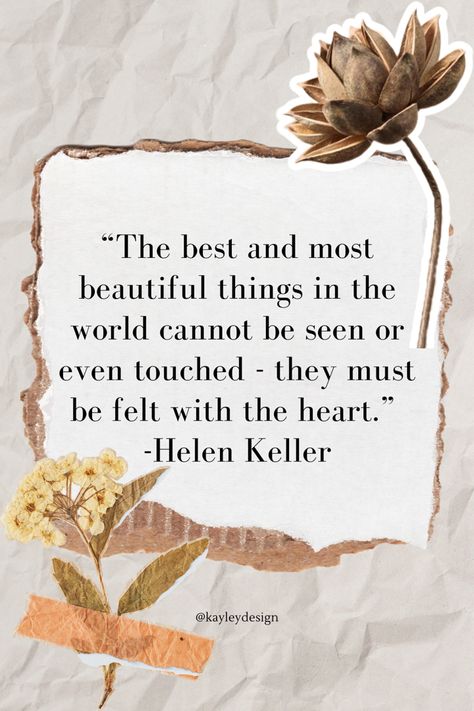 Classic Literature Quotes, Helen Keller Quotes, Seeing Quotes, Comfort Quotes, Strong Mind Quotes, Inspirational Verses, Smart Quotes, Helen Keller, Literature Quotes