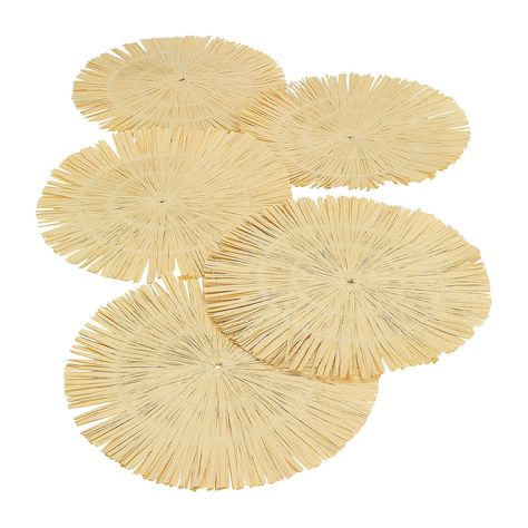 Round Luau Fringe Place Mats - OrientalTrading.com Luau Baby Showers, Tropical Party Decorations, Hawaiian Party Decorations, Luau Theme Party, Luau Theme, Luau Birthday, Hawaiian Theme, Tiki Party, Hawaiian Party