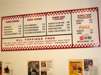 American Diner Menu Design, Retro Menu Board, Vintage Menu Board, Diner Menu Board, Burger Menu Design, Fries Restaurant, Five Guys Burgers, Diner Branding, Cafe Menu Boards