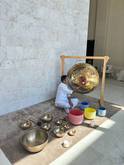 Gong Bath, Yoga Business, Sound Bath, Spiritual Healer, Gongs, Healing Meditation, Sound Healing, Temple, Meditation