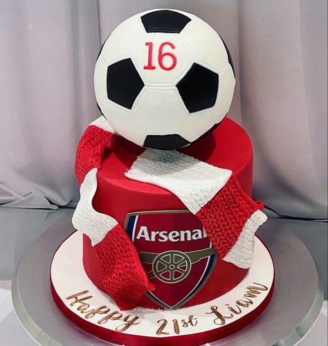 Arsenal Birthday Cakes For Men, Arsenal Cake, 30th Cake, Video Cake, Football Birthday Cake, Alphabet Cake, 30 Cake, 40th Cake, Soccer Cake