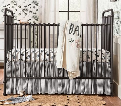 Metal Cribs, Modern Baby Furniture, Metal Crib, Extra Wide Dresser, Million Dollar Baby, Modern Crib, Nursery Dresser, Wide Dresser, Convertible Crib