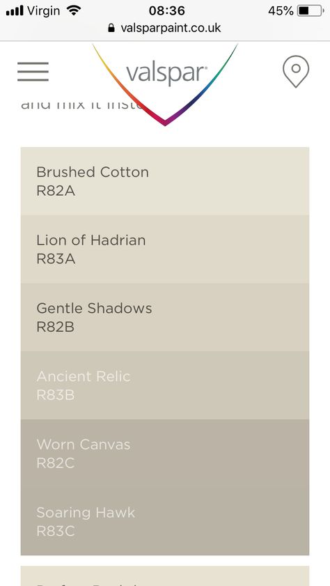 Valspar Brushed Cotton, Colour Theory, Colour Ideas, Color Tone, Egyptian Cotton, Brushed Cotton, Color Theory, House Stuff, Color Ideas