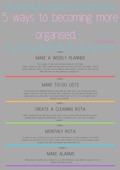 How To Be Organised For School, How To Be Organised, How To Become More Organized, How To Organise Your Life, How To Keep Organized, Organize School, Room Cleaning Tips, How To Stay Organized, University Tips