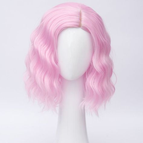 Light Pink Hair, Anime Party, Kpop Hair, Medium Curly, Quality Hair Extensions, Pretty Prom Dresses, Hair Dye Colors, Hair Reference, Casual Jackets