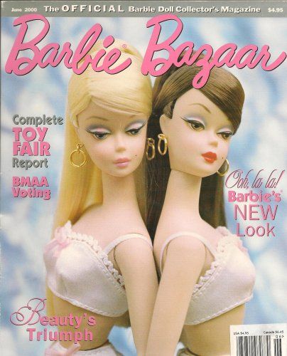 Barbie Magazine, Doll Magazine, Old Barbie Dolls, 2000 Barbie, Barbie Items, Barbie Funny, Bazaar Magazine, Barbie Books, Barbie 2000