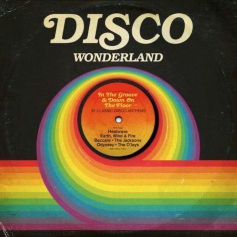 Disco Cd, Boogie Wonderland, Disco Aesthetic, 80s Disco, Disco Fever, 70s Aesthetic, Disco Music, Rainbow Aesthetic, Photo Wall Collage