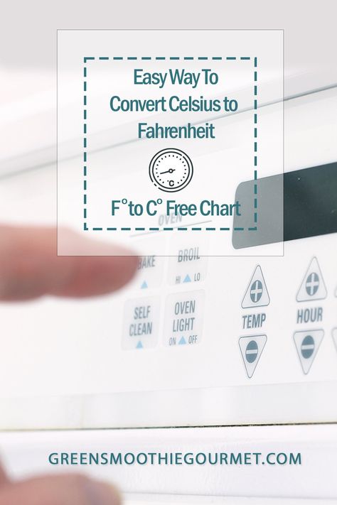 An easy explainer on how to convert your oven temperature from Celsius to Fahrenheit or Fahrenheit to Celsius, including the magic temperature, 350 F to Celsius, plus a free temperature conversion chart. 200 Degrees Celsius, Farenheight To Celsius Conversion, Celsius Vs Fahrenheit, Temperature Conversion Formula, Fahrenheit To Celsius Conversion, Temperature Conversion Chart, Measurement Conversion Chart, Temperature Chart, Cooking Conversions