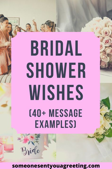 Bridal Shower Wishes: 40+ Heartfelt Message Examples for the Perfect Celebration Quotes For The Bride To Be, Bride Message, Bridal Shower Letter, Bridal Shower Advice Ideas, Bride To Be Message, Quotes For Bride, Quotes For Bride To Be, Advise For The Bride, Bridesmaid Message To Bride