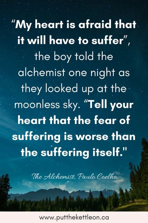 Beautiful quotes from The Alchemist about love, life and the heart. #wordsofwisdom #paulocoelhoquotes #quotestoliveby #lovequotes Quotes From The Alchemist, Alchemist Quotes, Manifesting Magic, 21 Quotes, Esoteric Knowledge, Paulo Coelho Quotes, Life Encouragement, 21st Quotes, The Alchemist