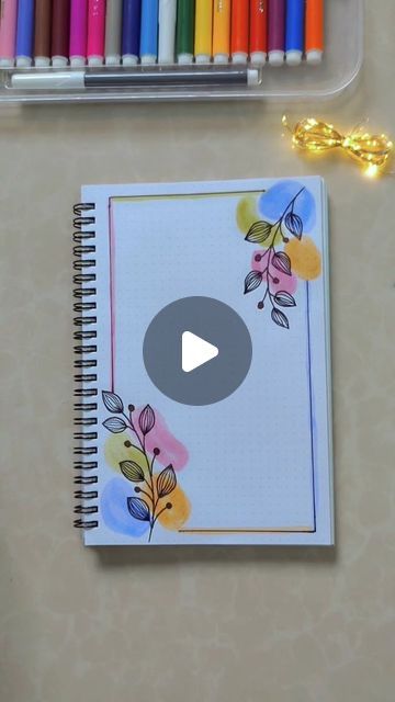 Ayesha on Instagram: "Front page ideas #reels" Border Designs For Charts, Hindi Page Decoration, Hindi First Page Decoration, Hindi Decoration, Quotes Aesthetic Drawing, Hindi File Decoration Ideas, Font Page Design For Project, Aesthetic Paper Design, Hindi Border Design