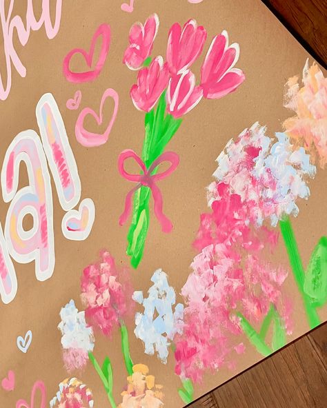 I shouldn’t play favorites, but I’m in love with these flowers 💗🌷💐 Happy Birthday Banner Diy, Banner Diy, Banner Ideas, Paper Banners, 20th Birthday, Event Ideas, Happy Birthday Banners, Bday Party, Birthday Banner