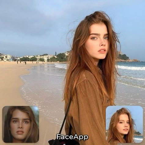 Korean Wardrobe, Katya Sitak, Eyebrows For Face Shape, Meghan Roche, Shifting Ideas, Pale Complexion, Face App, Face Swaps, Brooke Shields