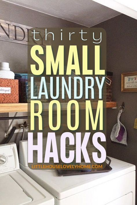 Elevate Your Laundry Room with 30 Inspiring Ideas to Spark Joy!" Get ready to swoon over these small laundry room transformations. Click to explore further and follow us for endless inspiration on home design and organization! Small Laundry Room Hacks, Tiny Laundry, Laundry Makeover, Laundry Room Hacks, Laundry Room Ideas Small Space, Small Laundry Room Makeover, Laundry Room Wallpaper, Tiny Laundry Rooms, Basement Laundry