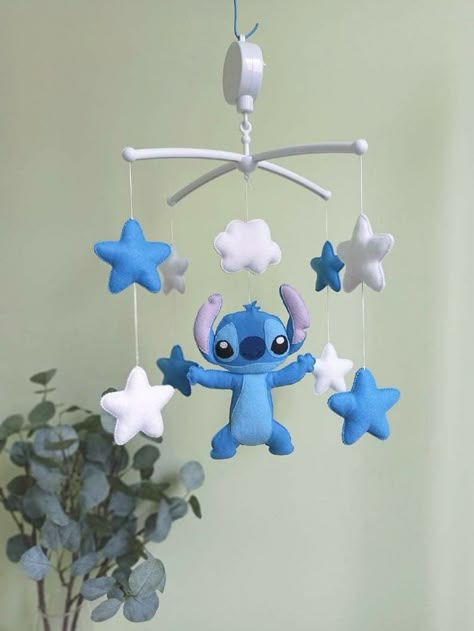 Newborn Room, Blue Alien, Disney Baby Clothes, Stitch Toy, A Pregnant Woman, Lilo Y Stitch, Belly Painting, Baby Rooms, Newborn Toys