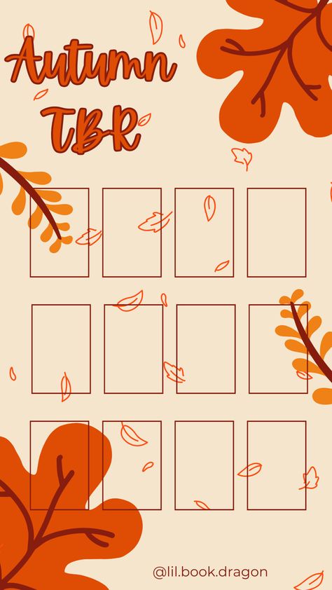 Tbr Journal, Tbr Template, Book Quizzes, Autumn Reading, Book Journaling, Bookstagram Ideas, Book Review Template, Books Aesthetic, Book Template