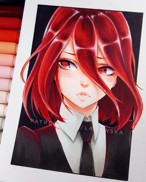 Mr.Jirniy Copic Drawings, Copic Marker Art, Copic Art, Houseki No Kuni, Copic Marker, Arte Sketchbook, Arte Fantasy, Anime Drawing, Marker Art