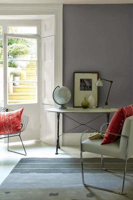 wall color: Seal Grey from Glidden Grey Wall Paint Colors, Grey Wall Paint, Best Gray Paint, Best Gray Paint Color, Glidden Paint, Gray Paint Colors, Blue Gray Paint Colors, Gray Painted Walls, Blue Gray Paint