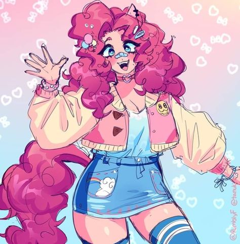 Pinky Pie Fanart Human, Human Pinkie Pie Fan Art, Pinky Pie Fanart, Pinkie Pie Human Fanart, Human Pinkie Pie, Mlp Costume, Pinkie Pie Cosplay, Pinkie Pie Human, Mlp Cosplay