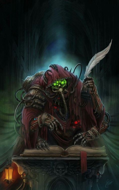 Tech Priest Warhammer 40k Rpg, Adeptus Mechanicus, Warhammer 40k Art, Warhammer 30k, Warhammer Art, Warhammer 40k Artwork, Warhammer Fantasy, Warhammer 40000, Space Marine