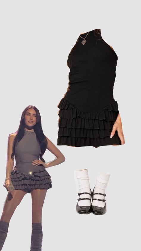 madison beer inspired concert / party outfit from edikted ! 🎀 Madison Beer Outfits Party, Madison Beer Concert Outfit Inspiration, Madison Beer Concert Outfit Ideas, Madison Beer Outfits Concert, Madison Beer Concert Outfit, Madison Beer Concert, Spinnin Tour, Outfits Concert, Madison Beer Outfits