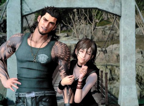 Gladdy Iris ffxv Iris Amicitia, Gladiolus Amicitia, Final Fantasy Collection, Final Fantasy Art, Final Fantasy Xv, Fantasy Series, Andalusia, Kingdom Hearts, Final Fantasy