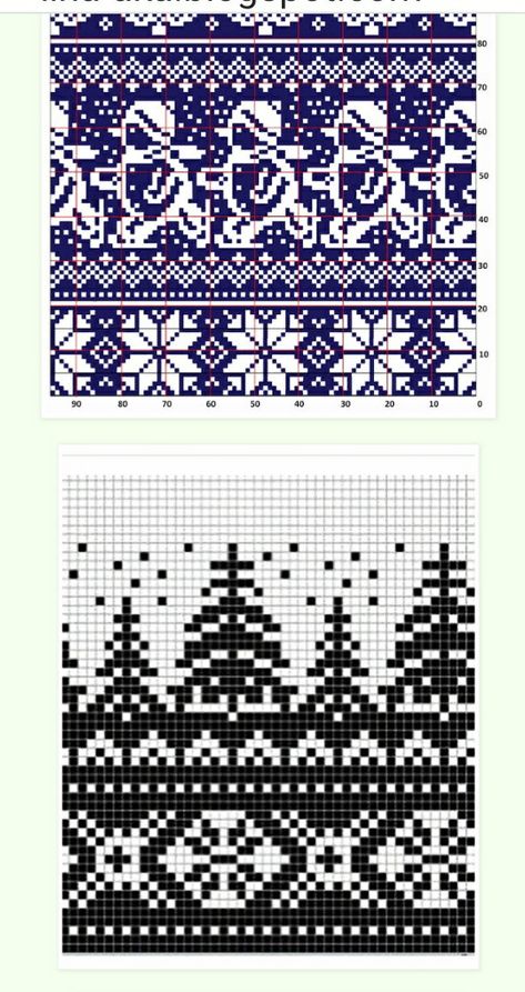 Fair Isle Snowflake Chart, Fair Isle Charts Nordic, Nordic Knitting Patterns, Stranded Knitting Patterns, Motif Fair Isle, Crochet Christmas Stocking Pattern, Fair Isle Chart, Colorwork Chart, Graph Crochet