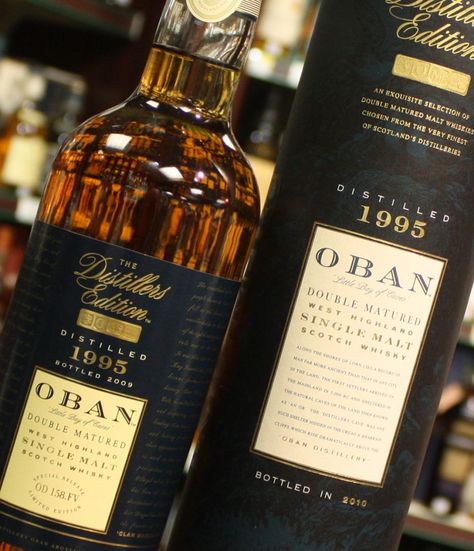 OBAN Single Malt Scotch Whisky Singleton Whisky, Whisky Collection, The Distillers, Single Malt Scotch Whisky, Single Malt Whiskey, Macallan Distillery Scotland, Whisky Bottle, Whiskey Drinks, Single Malt Whisky