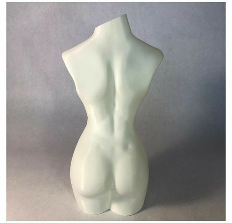 Female Torso Sculpture, Torso Female, Body Statue, Torso Sculpture, Sculpture Art Clay, Female Torso, Cardboard Sculpture, Keramik Design, Female Figure