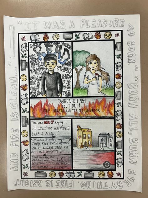 Fall Poetry, In-Class Debate, One-Pagers, Book Club, and More One Pager History Examples, One Pager Ideas English, One Pager Examples, Fall Poetry, Senior Year Diy, Autumn Poems, Article Of The Week, The Wild Robot, English Project