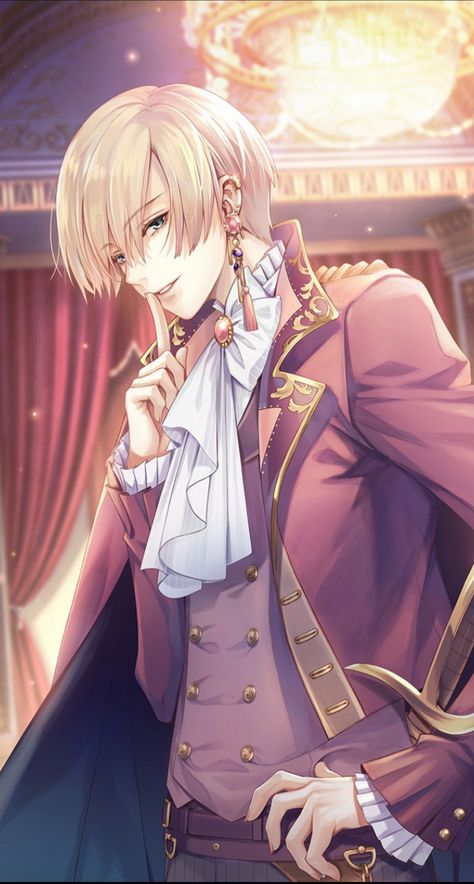 "Remember what we discussed, and make sure you don't fall in love with me, got it?" This haughty prince is mercurial as a cat, and he's about to make my life a hectic mess! Yves Kloss, Blue Eye Kids, Blonde Hair Anime Boy, Ikemen Prince, Boys Pfp, Anime Prince, Otome Games, Handsome Prince, Blonde Hair Blue Eyes