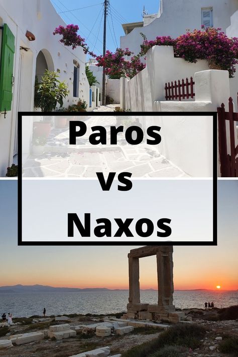 Naxos Or Paros - Which Greek Island Is Better And Why Greek Islands To Visit, Naxos Greece, Greek Island Hopping, Greece Itinerary, Cheese And Wine, Greek Travel, Greece Beach, Greece Travel Guide, Greece Vacation