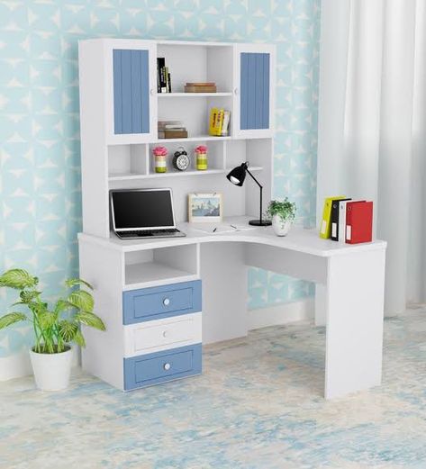 Corner Study Table, Study Table Ideas, Small Study Table, Wooden Study Table, Kids Room Desk, Study Room Furniture, Kids Study Desk, Study Table Designs, Kids Study Table