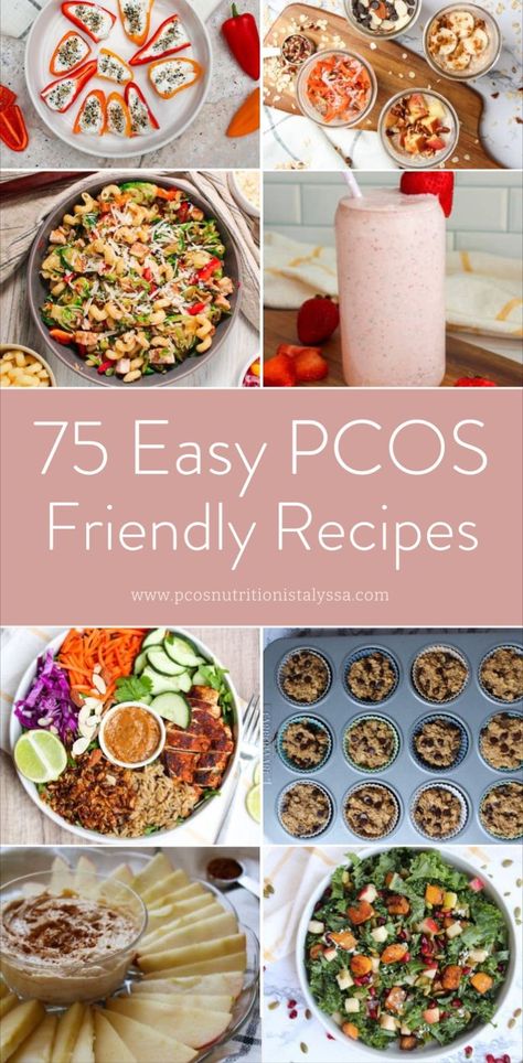 Explore our blog for 75 healthy recipes that fit perfectly into a PCOS meal plan. Our selection of PCOS food includes low glycemic and balanced meals, carefully chosen by a PCOS dietitian. These recipes don't require gluten-free or dairy-free adjustments, making them accessible to all. 1200 Calorie Diet Meal Plans, Low Gi Diet, Stomach Fat Burning Foods, Low Glycemic Foods, Healthy Recipes For Diabetics, Healthy Hormones, Resep Diet, Health Dinner Recipes, Low Glycemic