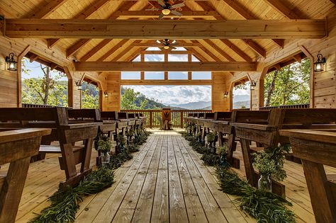 Pergola Hardware, Pergola Wedding, Gatlinburg Weddings, Resort Cabins, Tennessee Wedding Venues, Smoky Mountain Wedding, Cabin Wedding, Cheap Wedding Venues, Mountain Wedding Venues