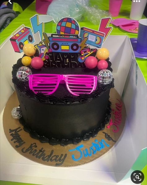 80s Theme Cake Birthdays, 80s Cake Birthdays, 80s Birthday Cake Ideas, 80’s Cake, 90s Cupcakes, 90s Theme Cake Ideas, 90s Birthday Cake, 80s Birthday Party Theme, 80s Birthday Cake