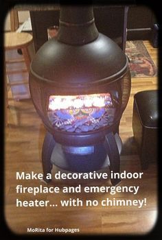 Heat Sources Emergency, Emergency Heat Source, Pioneer Skills, Underground Greenhouse, Candle Heater, Stone Fireplace Designs, Diy Heater, Decorative Fireplace, Emergency Preparedness Food