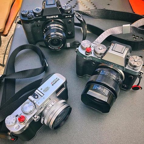 📷: @aldhiprada.na⁣ X-T3 + X100F + X-T2⁣ ⁣ Want to get your gear featured on our feed one weekend? Be sure to upload your gear shots using #fujilovegear and include a short caption about your kit.⁣ ⁣ #fujilove #myfujilove #fujifilm #fujixseries #fujifilmxseries #gearporn⁣ #xt2 #fujixt2 #fujifilmxt2⁣ #xt3 #fujixt3 #fujifilmxt3⁣ #fujifilmx100f #fujix100f #x100f Fujifilm Xt5, Fujifilm Xt3, Fujifilm X100s, Fujifilm X100f, Vlog Camera, Fuji Camera, Dark Art Photography, Every Day Carry, Fujifilm Camera