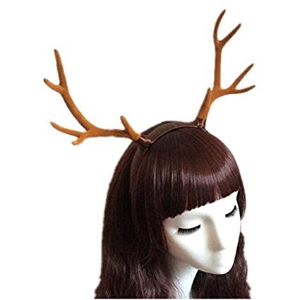 Antlers Headband, Christmas Antlers Headband, Antler Headband, Antlers, Hair Band, Novelty Christmas, Band, Christmas Ornaments, Halloween