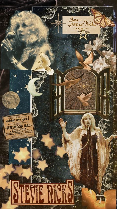 #stevienicks #whimsigoth #witchy #aesthetic #dreamy #whimsical #stevienicksaesthetic Whimsygoth Wallpapers, Whimsigoth Wallpaper Desktop, Whimsicraft Aesthetic, Whimsical Aesthetic Wallpaper, Mysticism Aesthetic, Whimsigoth Moodboard, Whimsigoth Design, Whimsy Aesthetic, Whimsigoth Wallpaper