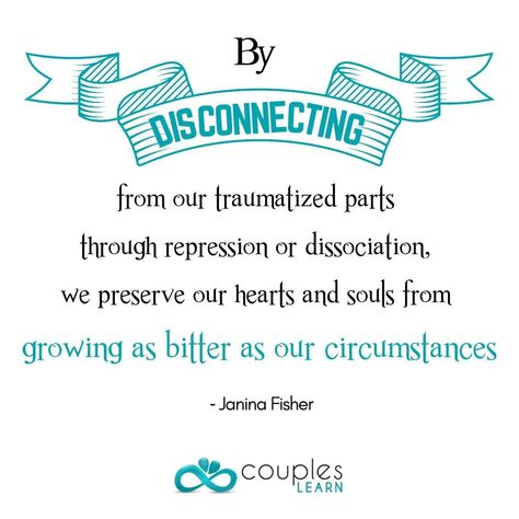 Repression is a form of denial or compartmentalizing where a person either forgets about or denies the impact of a traumatic experience. Disassociation is when we disconnect from the feelings we are experiencing either during trauma or a triggering experience that reminds you of the trauma. Many people experience disassociation as a floaty almost out-of-body experience where you are aware of whats happening but you dont feel emotionally engaged in it. Sometimes its hard to think clearly or remem Trying To Heal, Out Of Body Experience, Unconscious Mind, Online Relationship, Defense Mechanisms, In Relationship, Relationship Therapy, Out Of Body, Dissociation