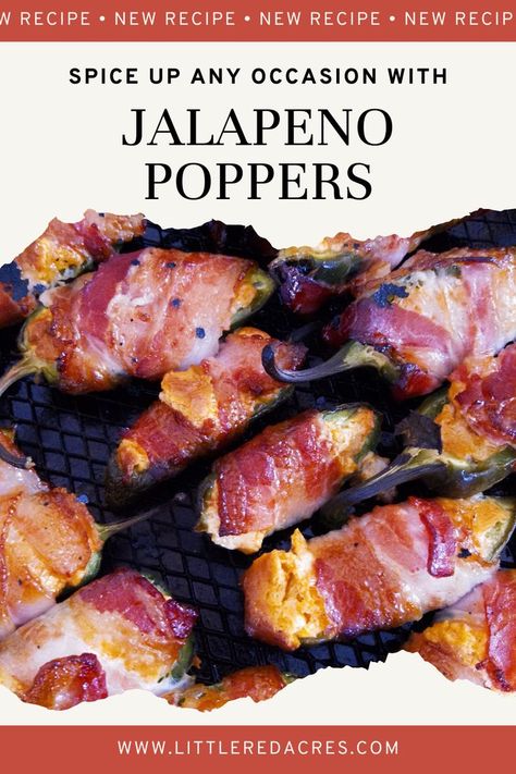 Tips, tricks, and creative variations for making the perfect Jalapeno Poppers. Perfect for game days, potlucks, and any occasion! Smoked Jalapeno Poppers, Bear Diet, Jalapeno Poppers Recipe, Homestead Recipes, Smoked Jalapeno, Jalapeno Popper Recipes, Cheesy Appetizer, Poppers Recipe, Smoker Cooking