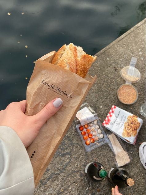 Paris Afternoon Picnic, The Seine, Late Afternoon, Aesthetic Food, Cheese Board, Portal, Cheese, London, Italy