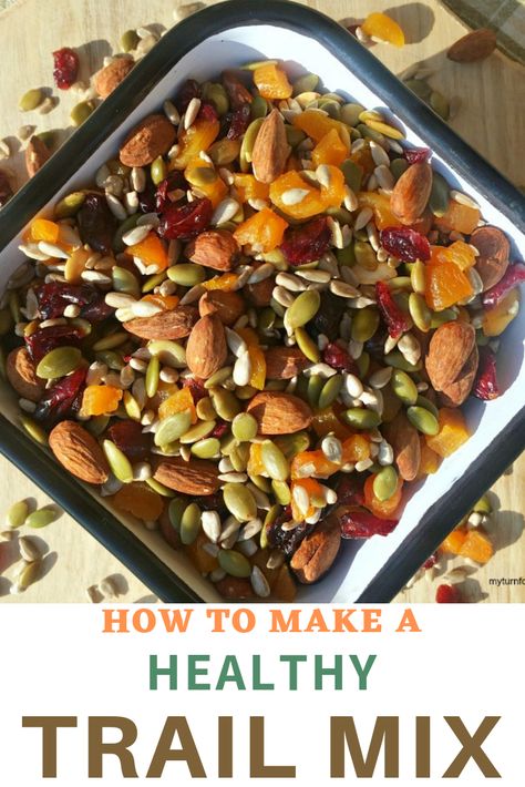 Make your own homemade trail mix with our healthy trail mix recipe. We are sharing easy instructions on how to make trail mix that is under 150 calories a serving. Homemade Trail Mix Recipes, Healthy Trail Mix Recipes, Trail Mix Recipe, Healthy Trail Mix, Trail Mix Recipes, Homemade Trail Mix, Mix Recipes, Tailgate Food, Healthy Family Meals