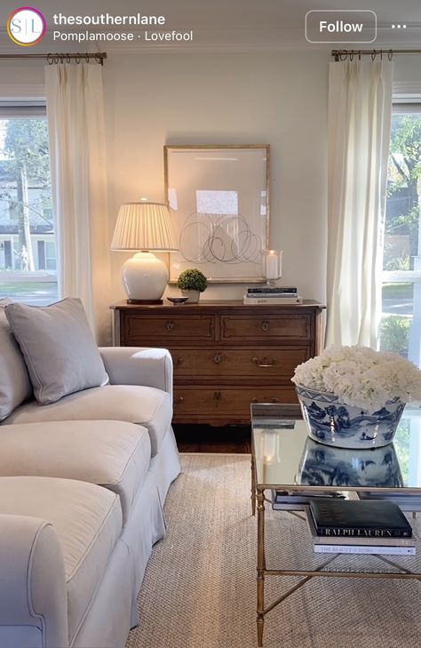 Nancy Meyers, Coastal Living Room, Living Room Inspo, Dream Home Design, Living Room Inspiration, 인테리어 디자인, Where The Heart Is, Sitting Room, House Inspo